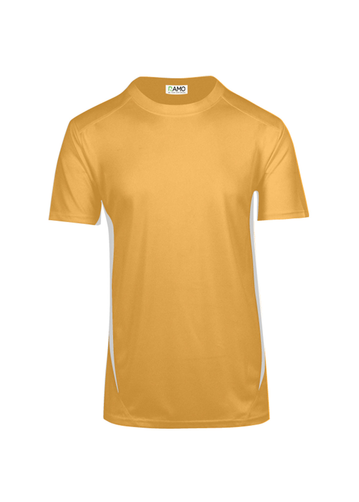 Men Accelerator Cool Dry Gold Tees