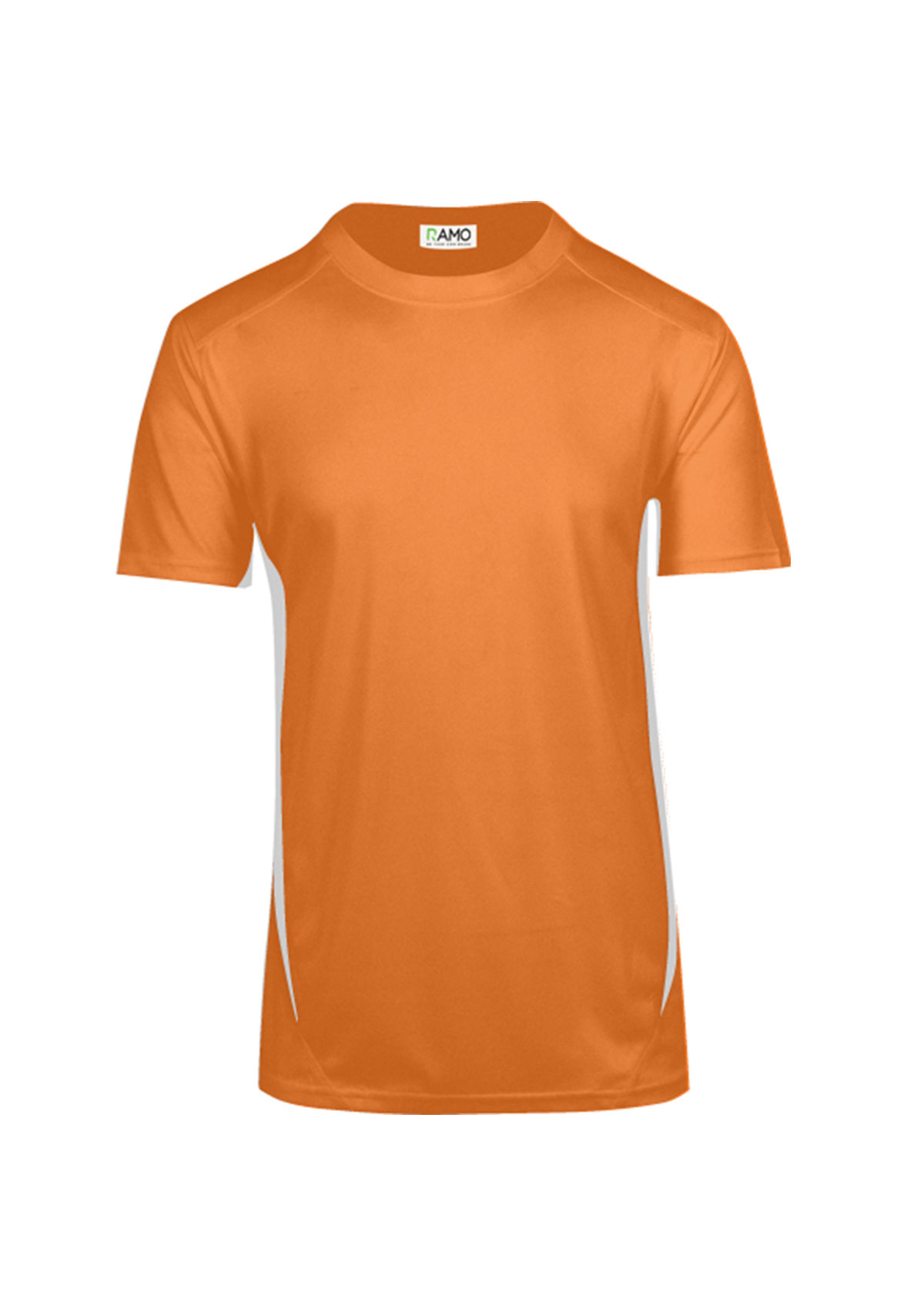 Men Accelerator Cool Dry Orange Tees