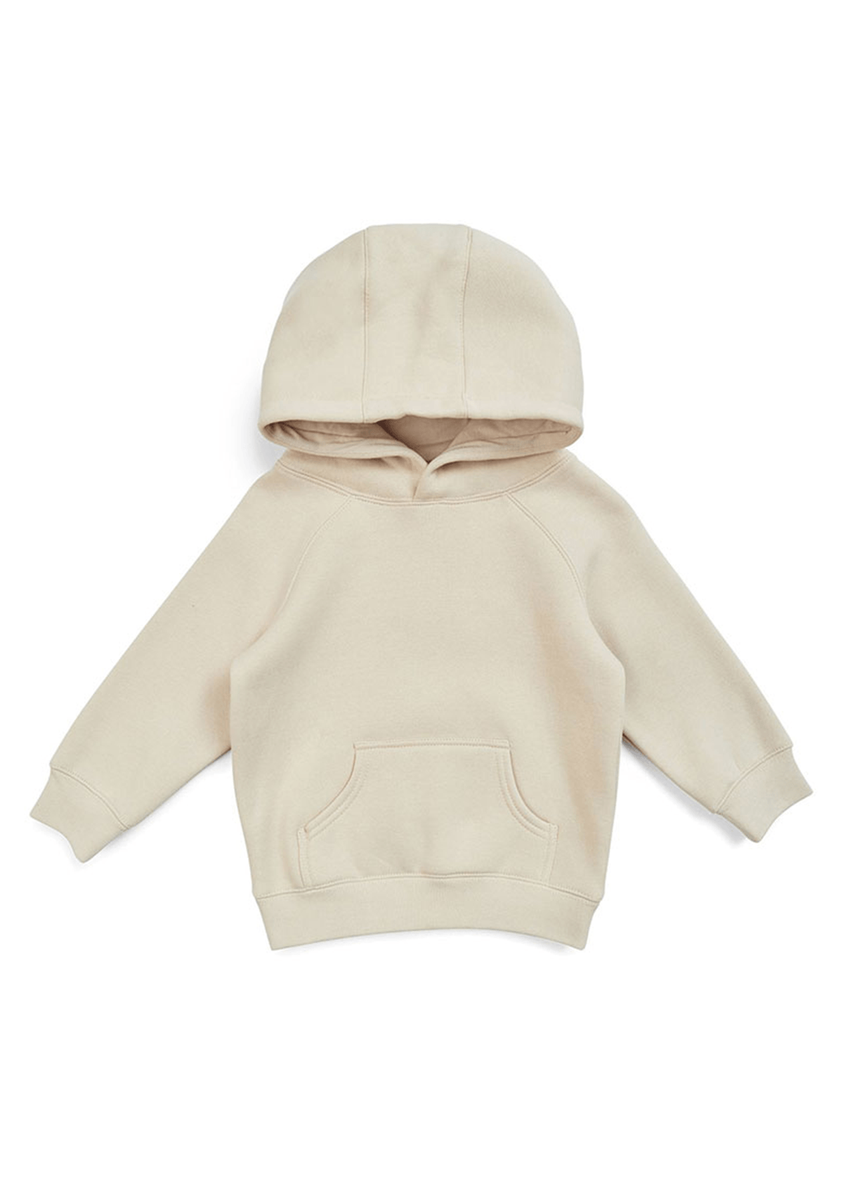 Kids Cotton Care Natural Pullover Hoodie