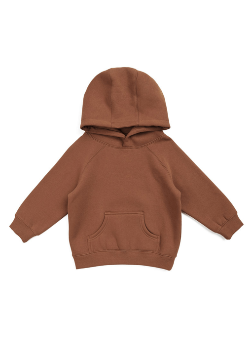 Kids Cotton Care Toffee Pullover Hoodie