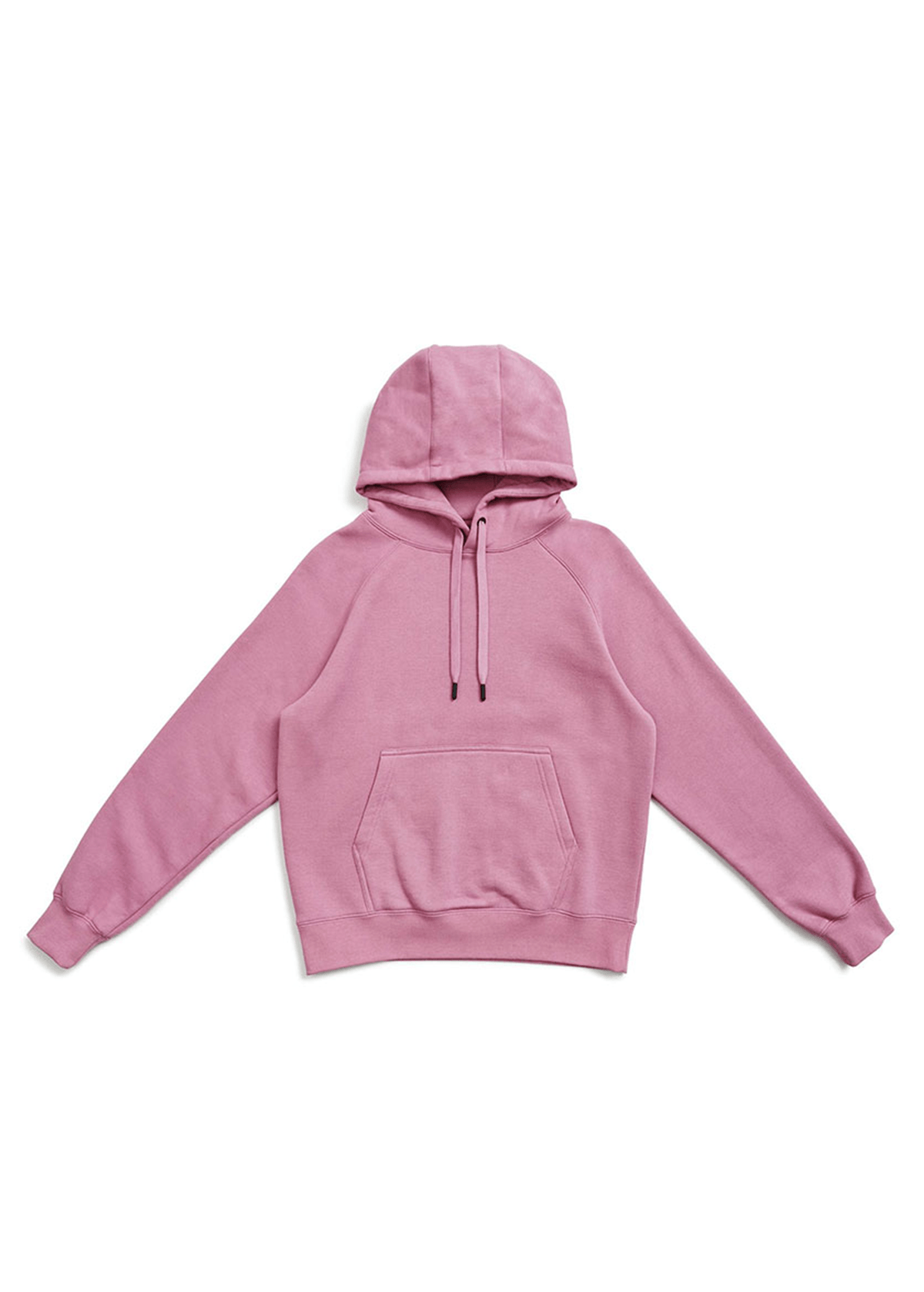 Men Cotton Care Pink Pullover Hoodie