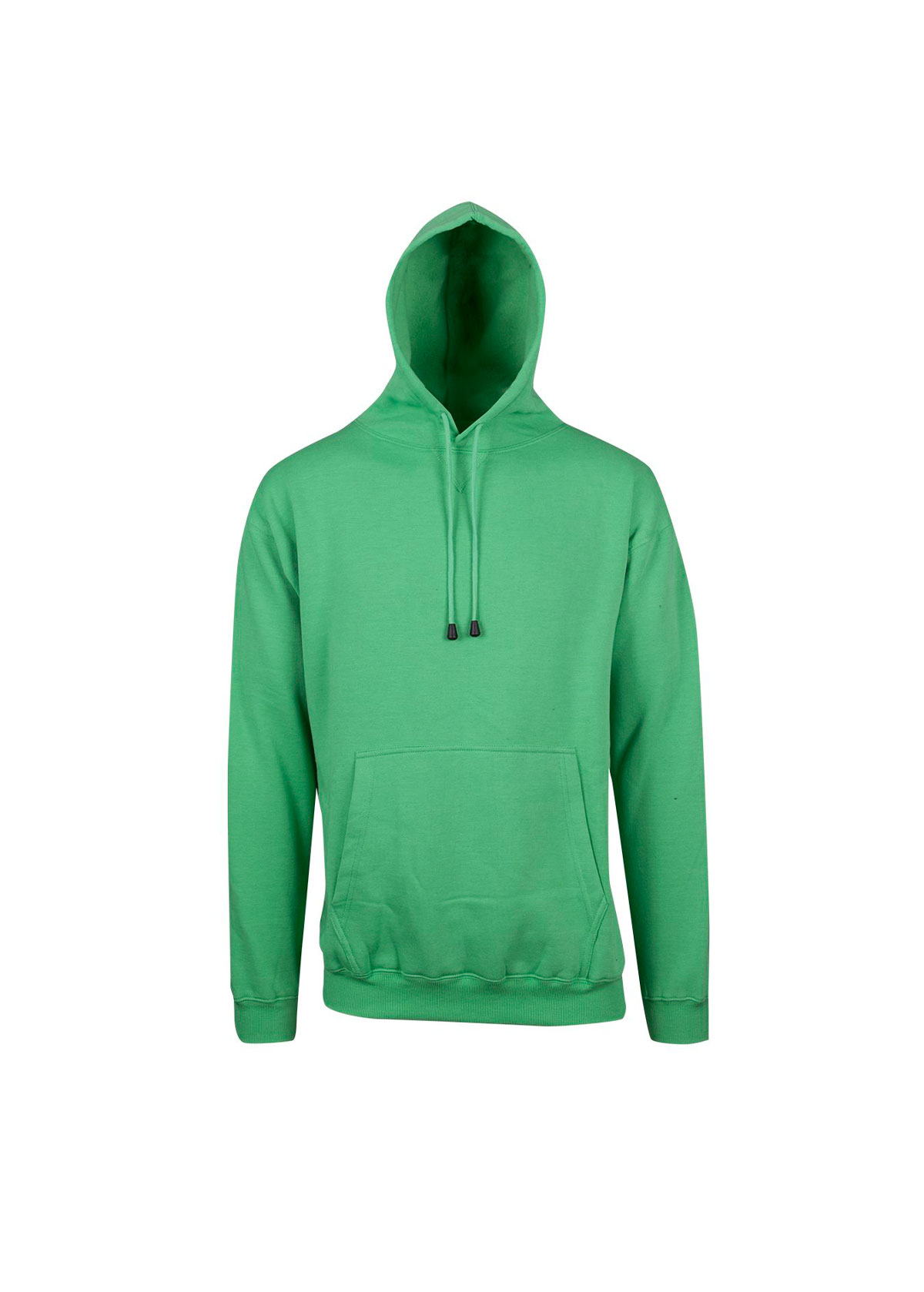 Men Kangaroo Pocket Emerald Green Hoodie