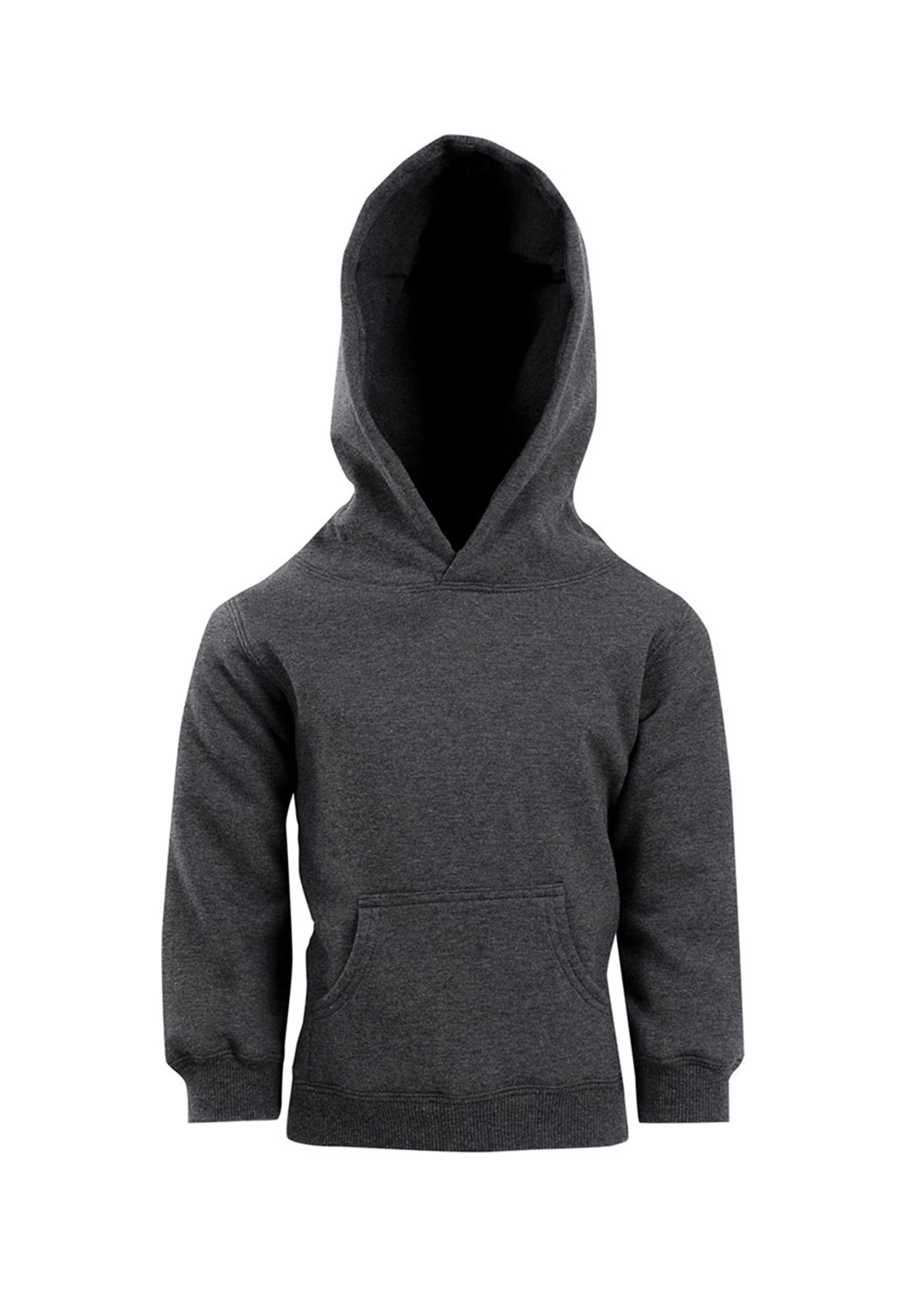 Kids Kangaroo Pocket Dark Marl Hoodie