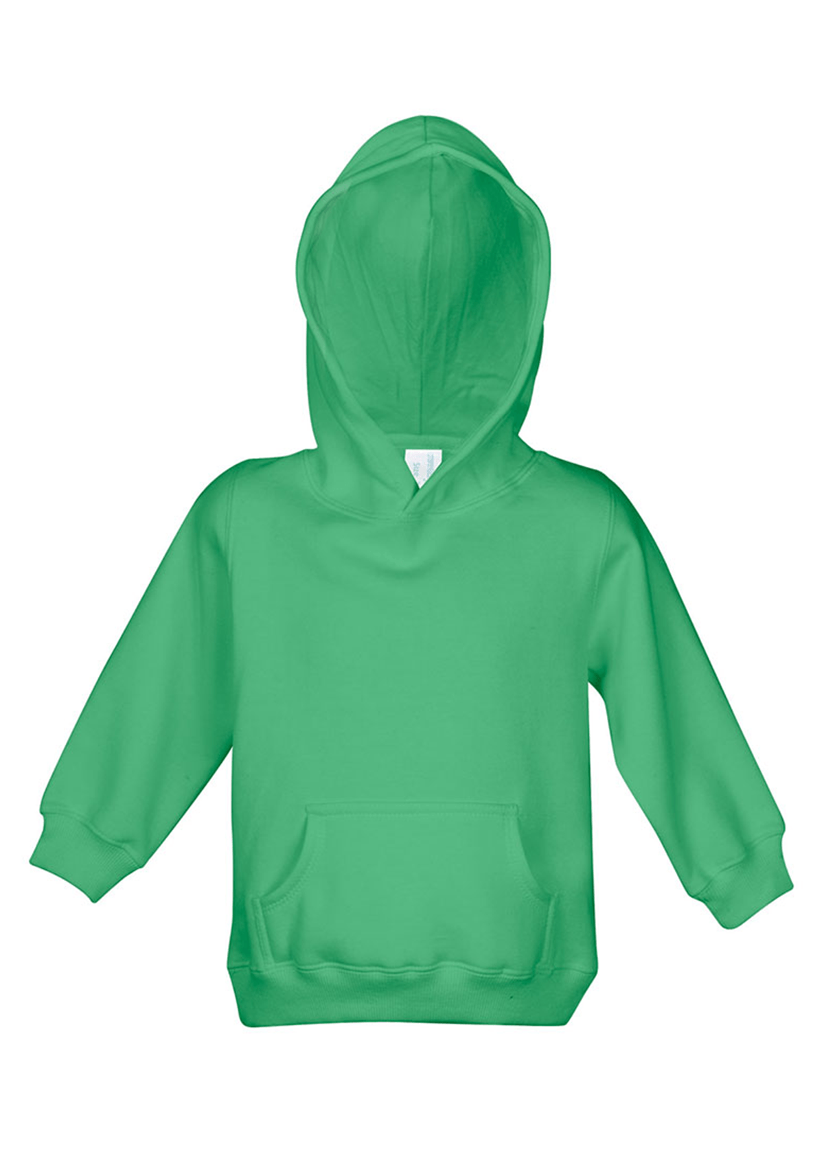 Kids Kangaroo Pocket Emerald Green Hoodie