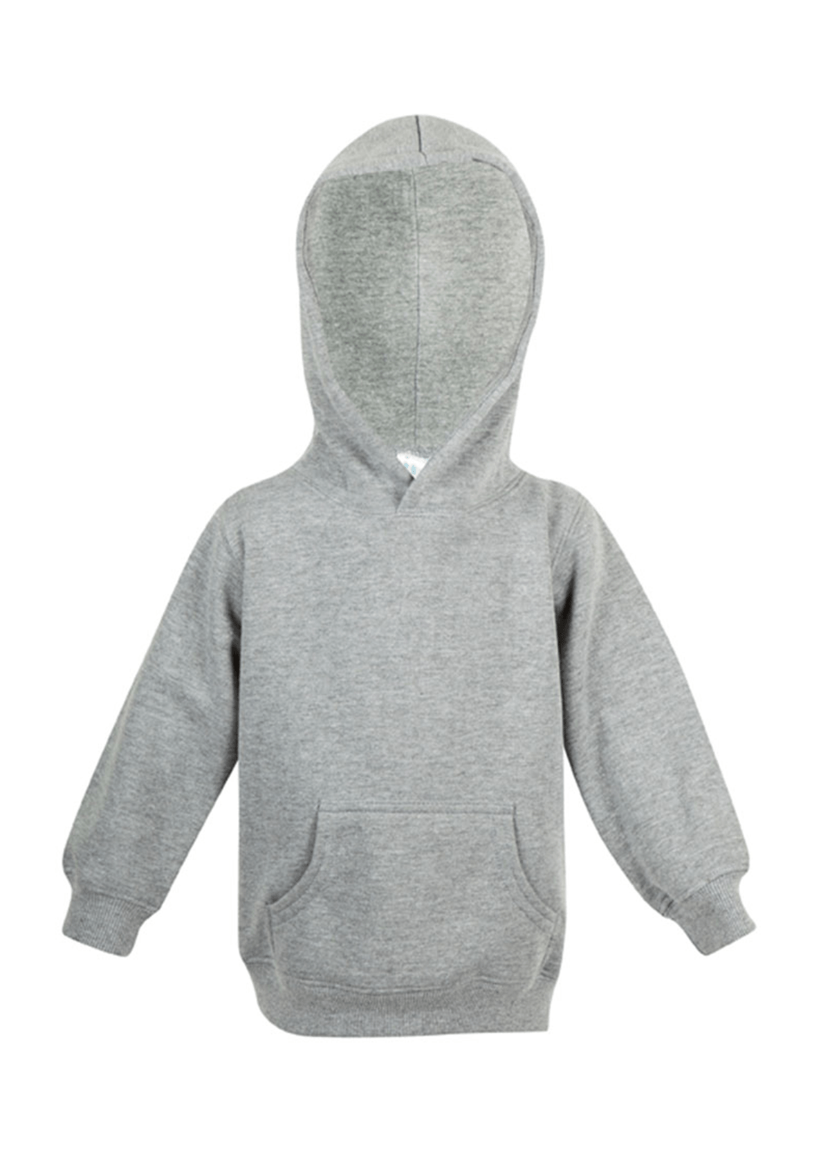Kids Kangaroo Pocket Grey Marl Hoodie