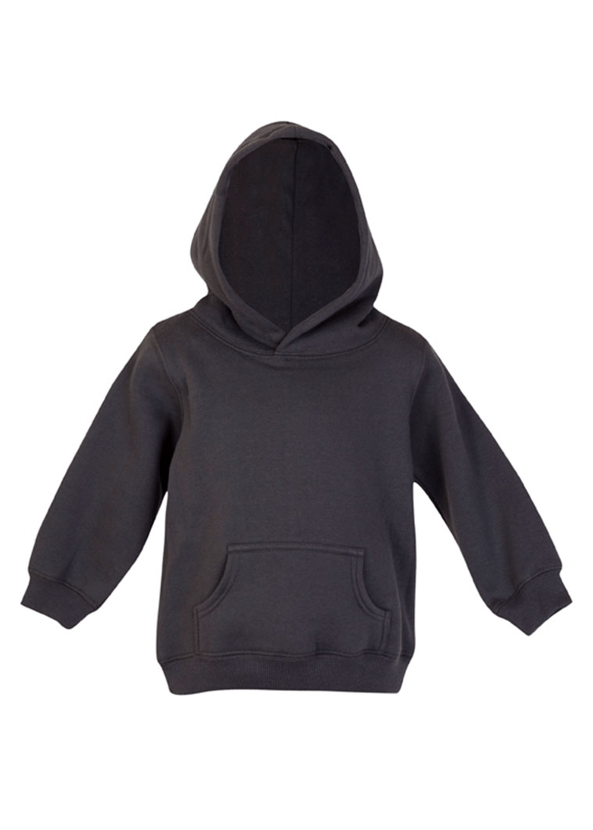 Kids Kangaroo Pocket New Charcoal Hoodie