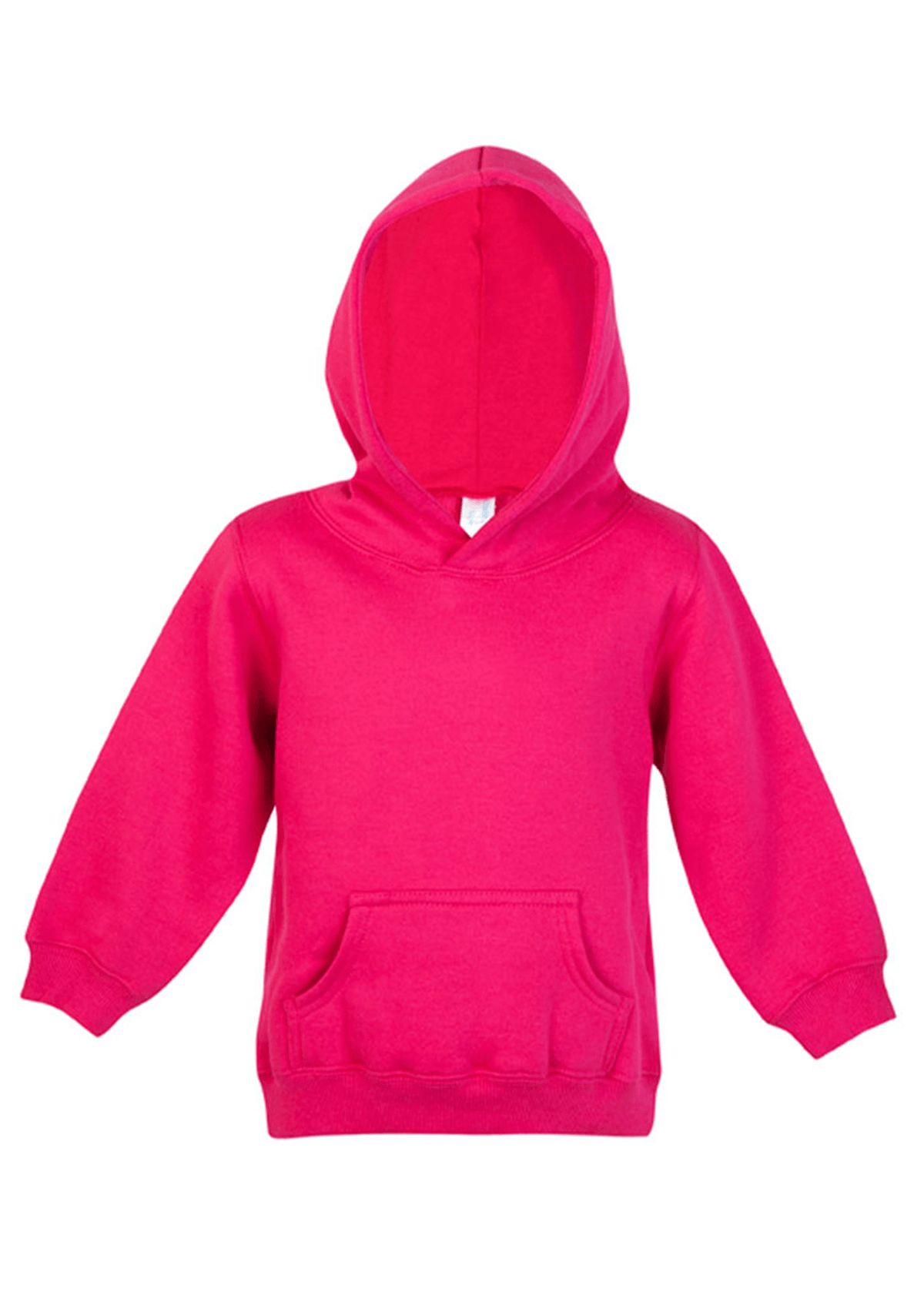 Kids Kangaroo Pocket Hot Pink Hoodie