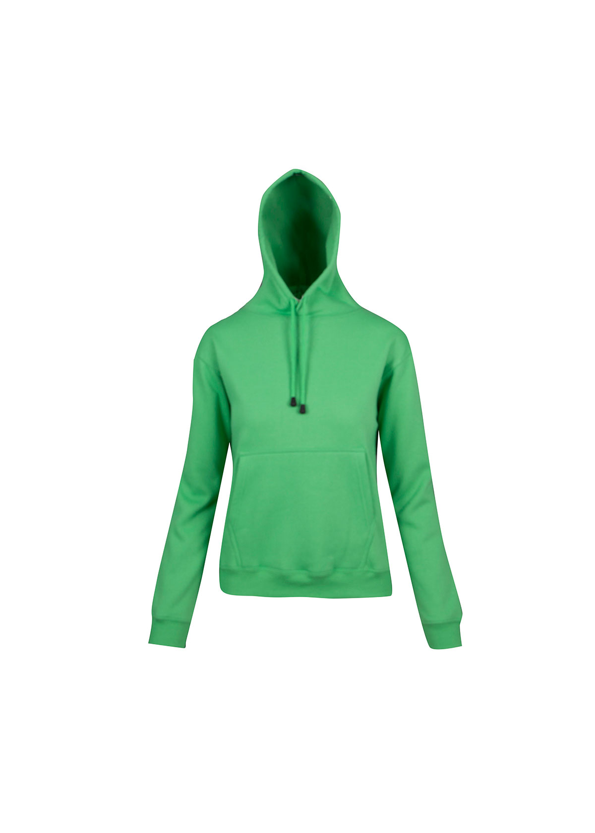 Ladies Kangaroo Pocket Emerald Green Hoodie
