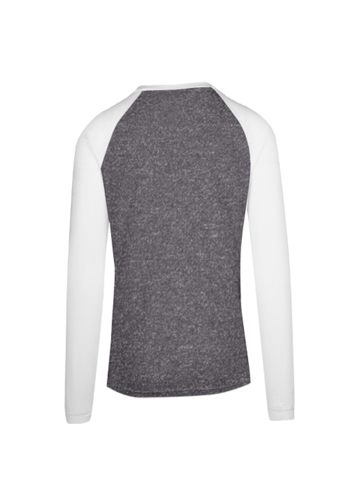 Men Long Dark Heather Sleeve Tees