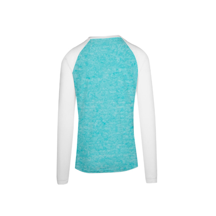 Men Long Sleeve Jade Heather Tees