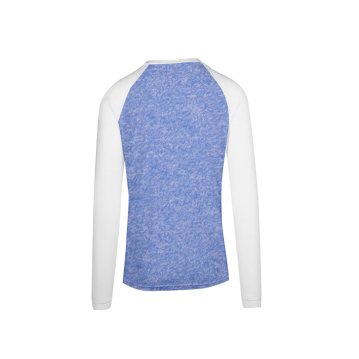 Men Long Sleeve Royal Heather Tees
