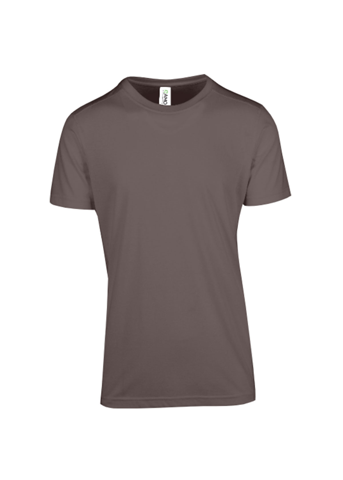 Men Modern Fit Brown Tees