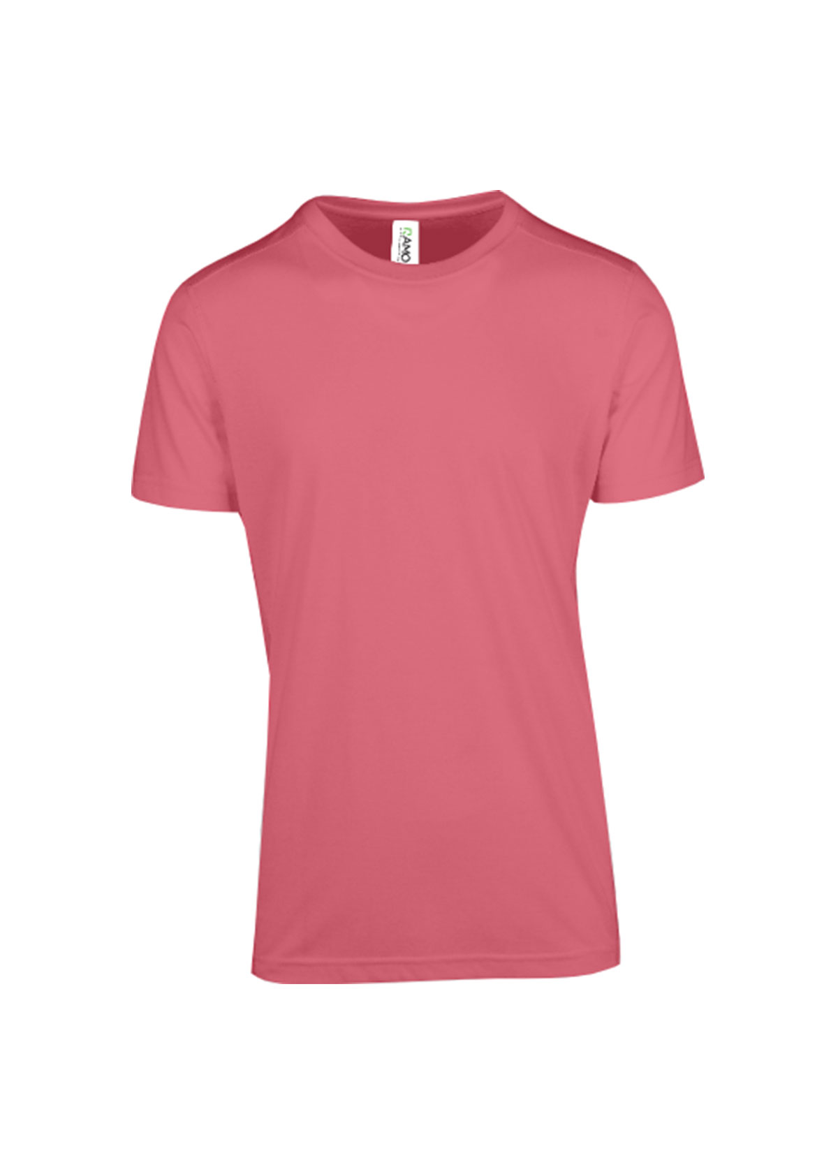Men Modern Fit Coral Red Tees