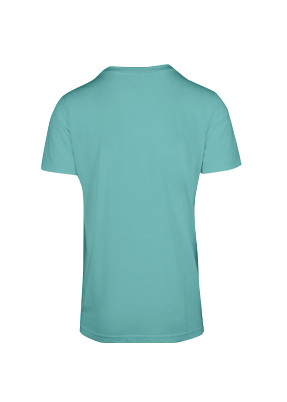 Men Modern Fit Fruit Green Tees