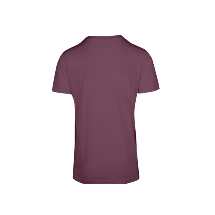 Men Modern Fit Maroon Tees
