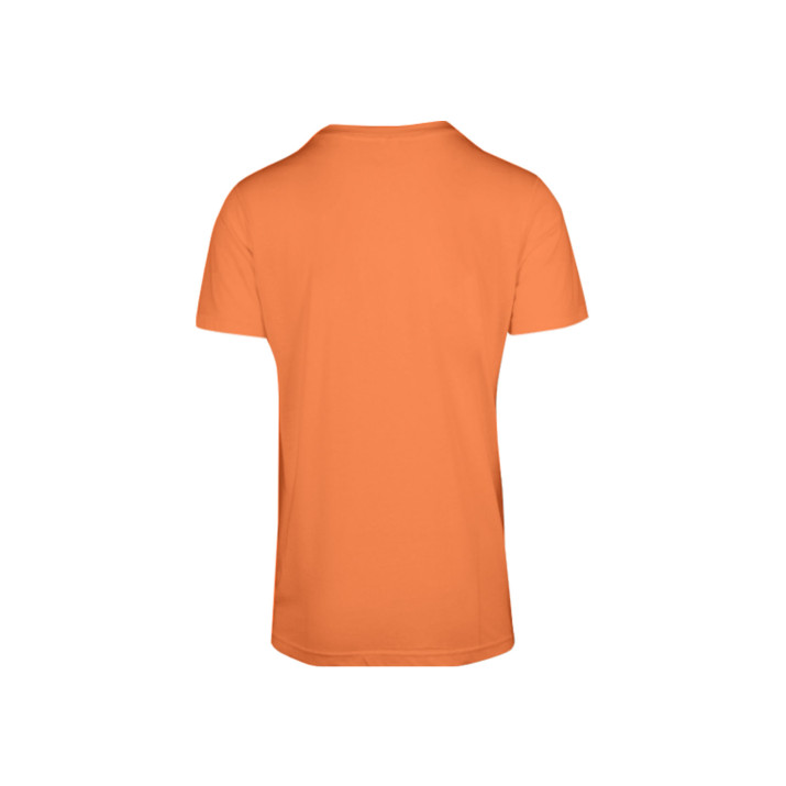 Men Modern Fit Orange Tees
