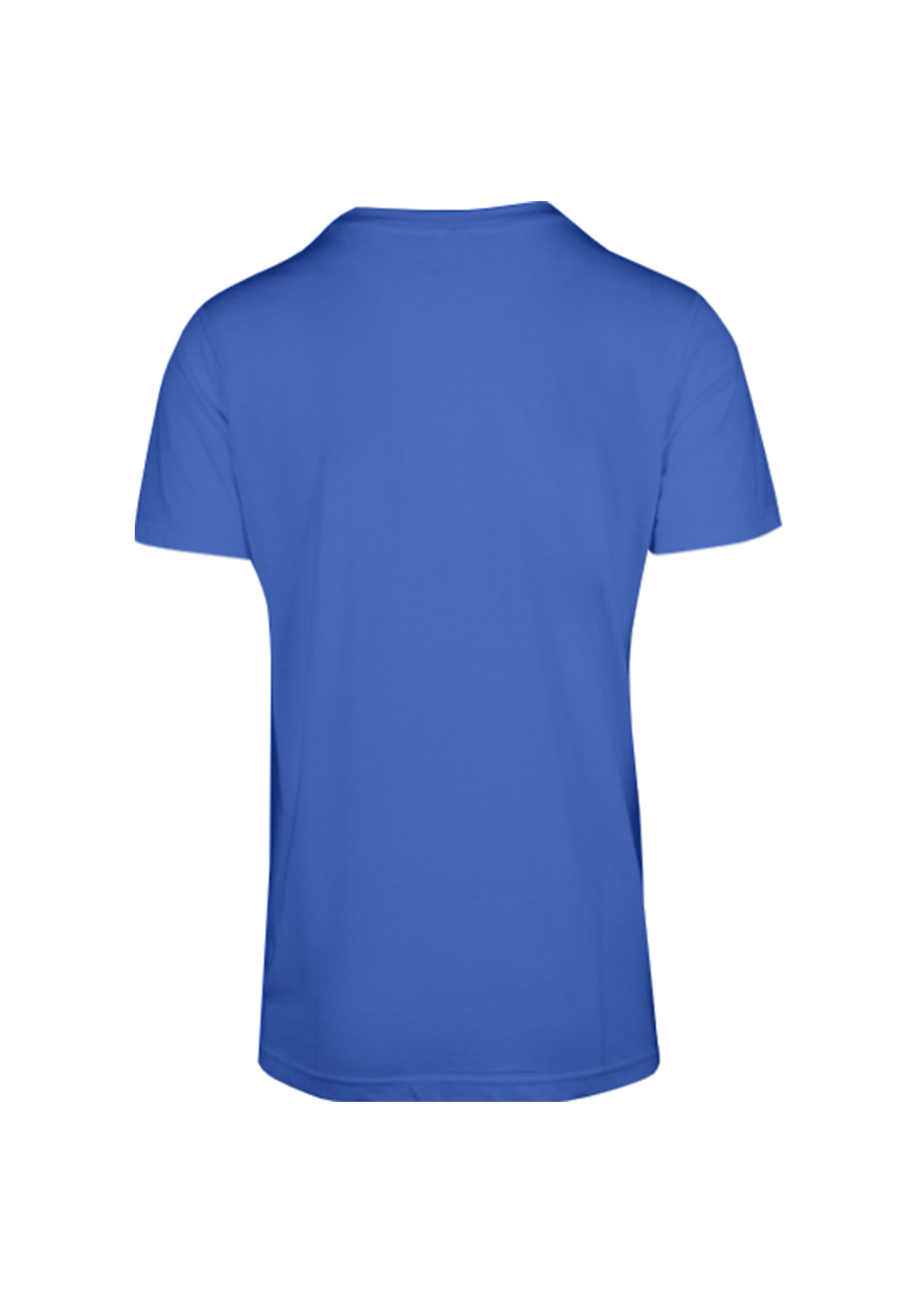 Men Modern Fit Royal Blue Tees