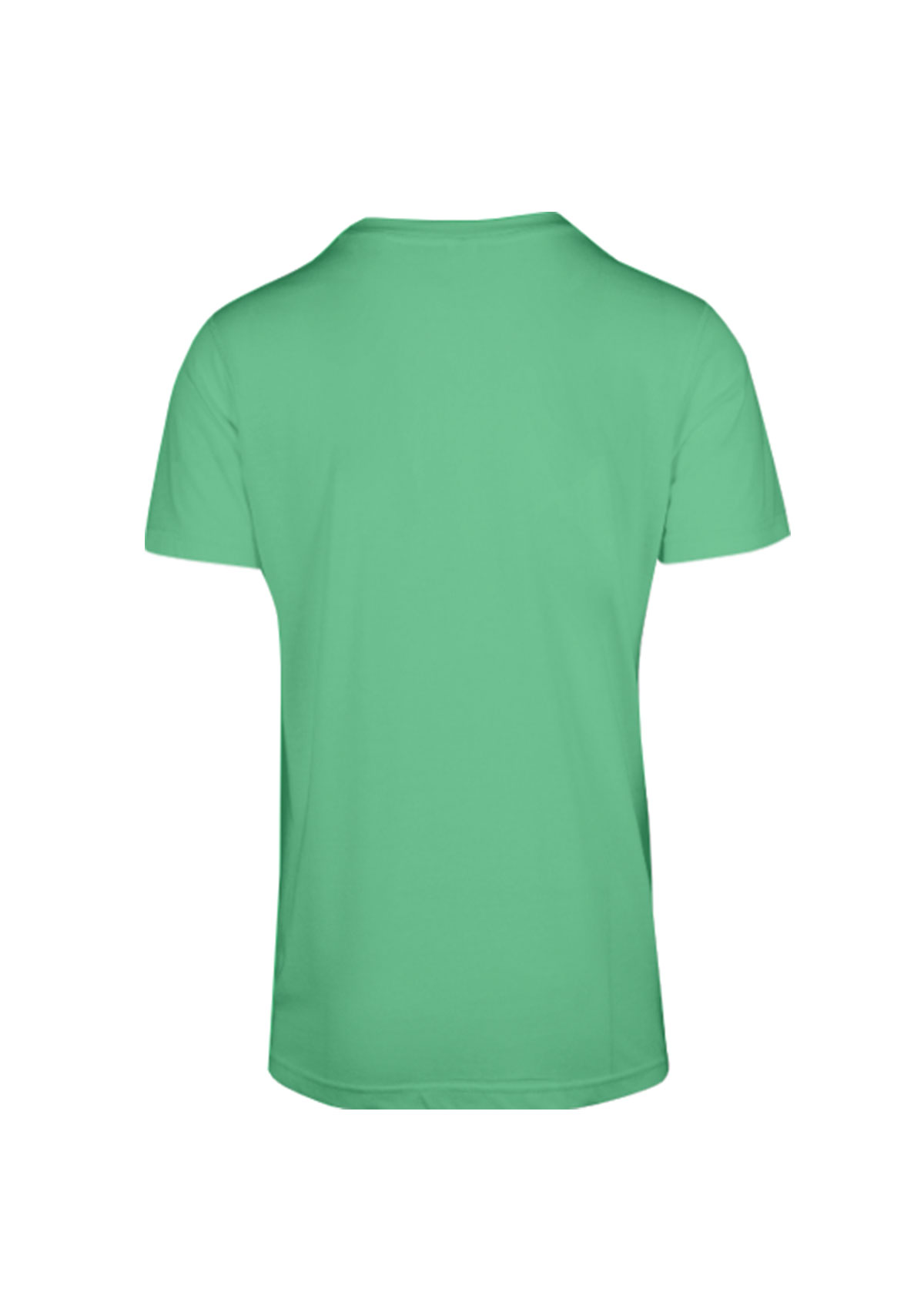 Men Modern Fit Emerald Green Tees