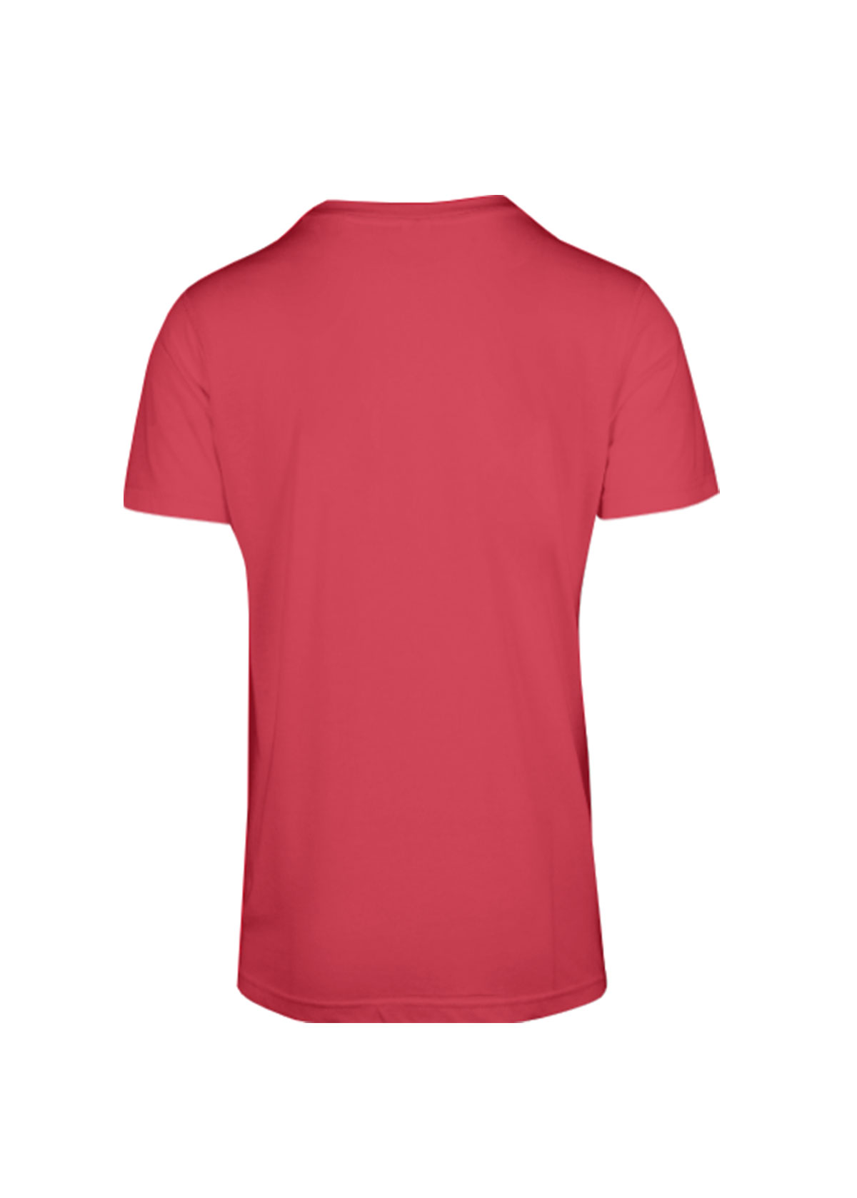 Men Modern Fit Red Tees