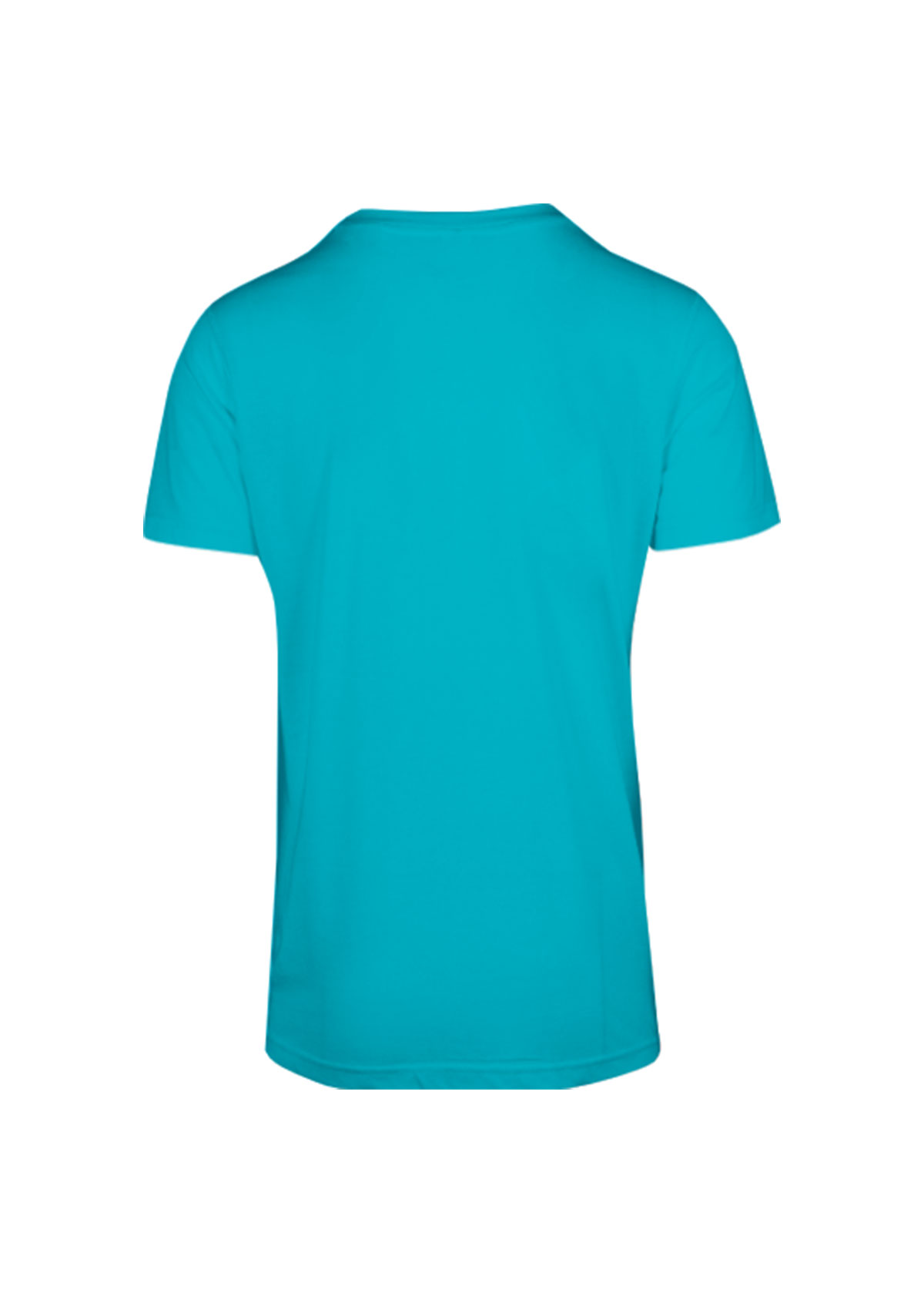Men Modern Fit Turquoise Tees