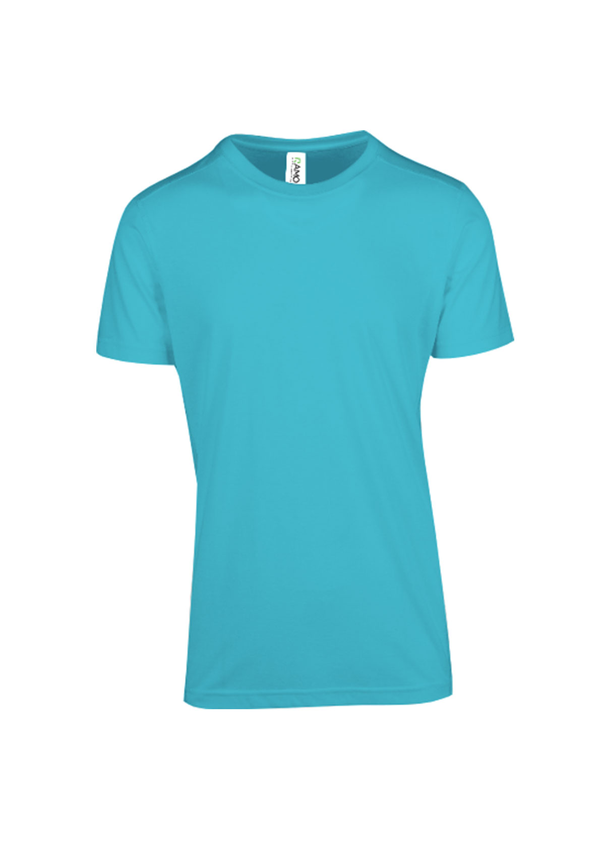 Men Modern Fit Turquoise Tees
