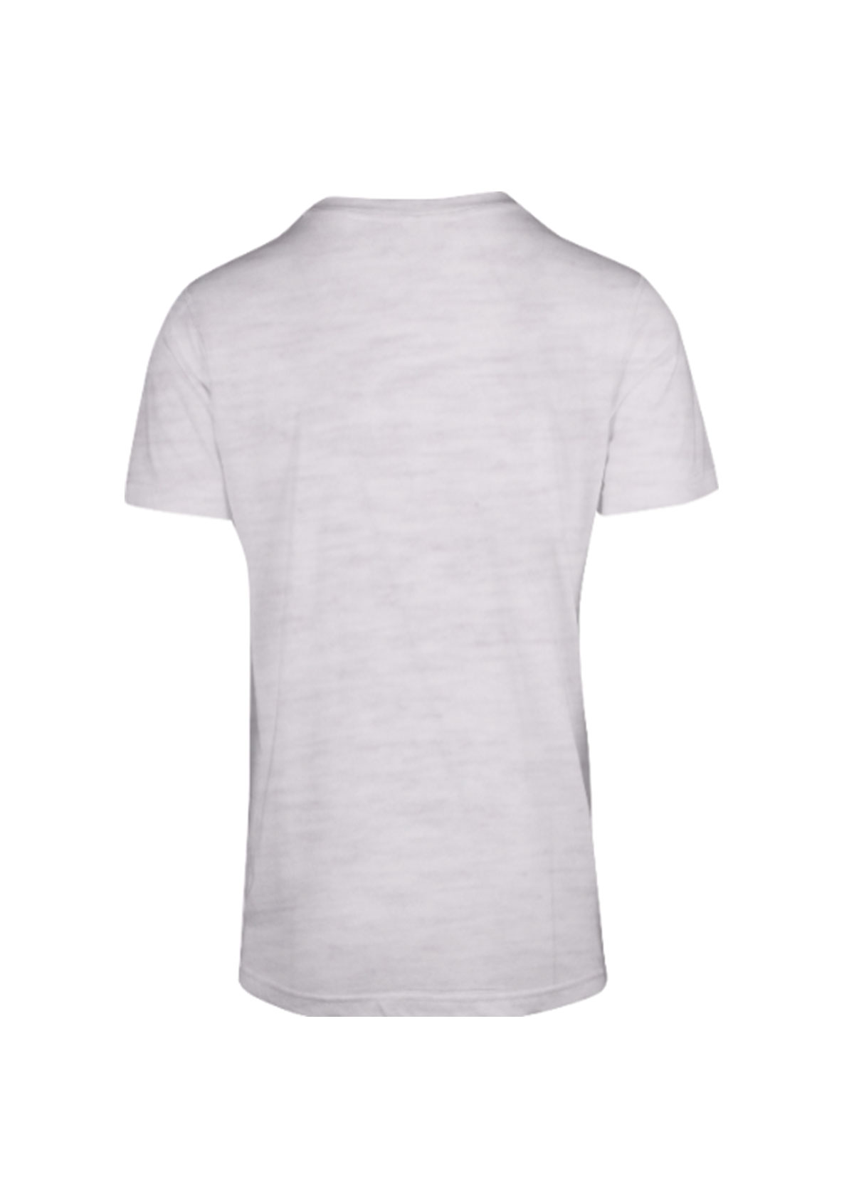 Men Modern Fit White Marl Tees