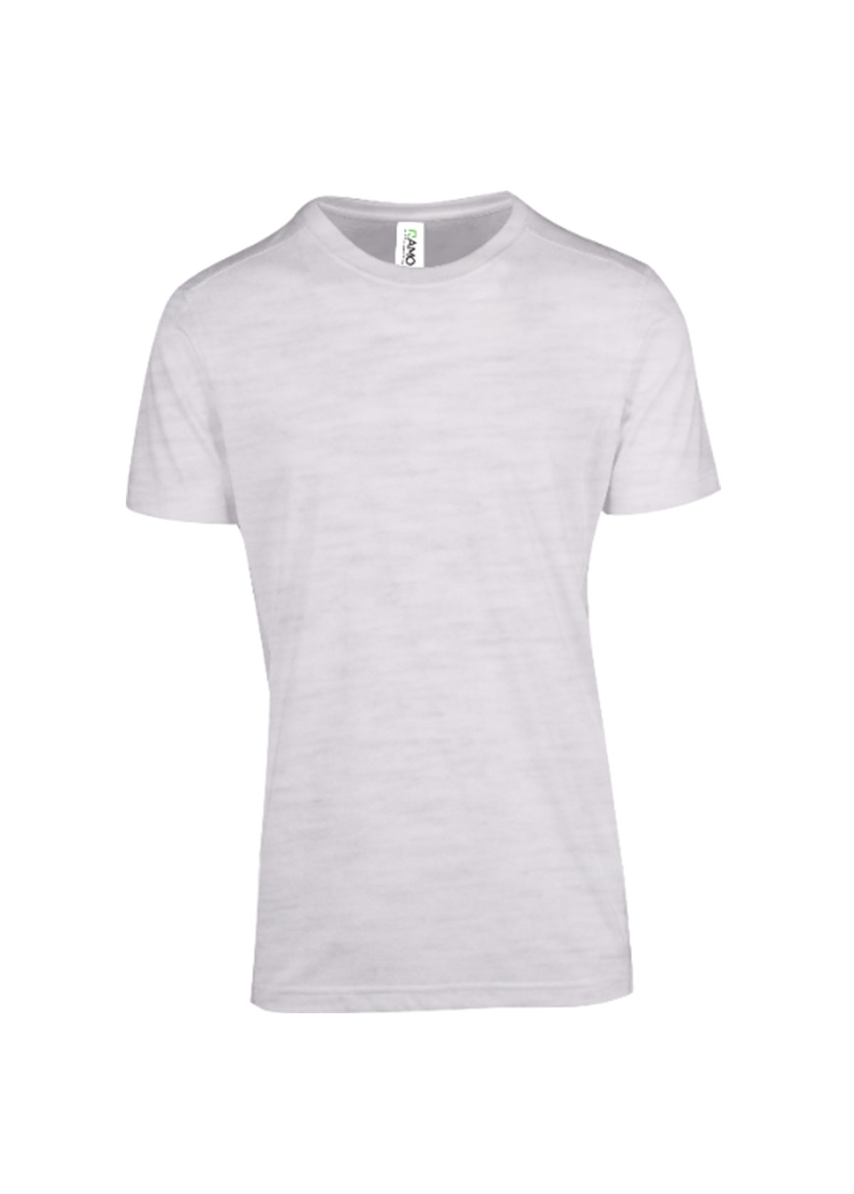 Men Modern Fit White Marl Tees