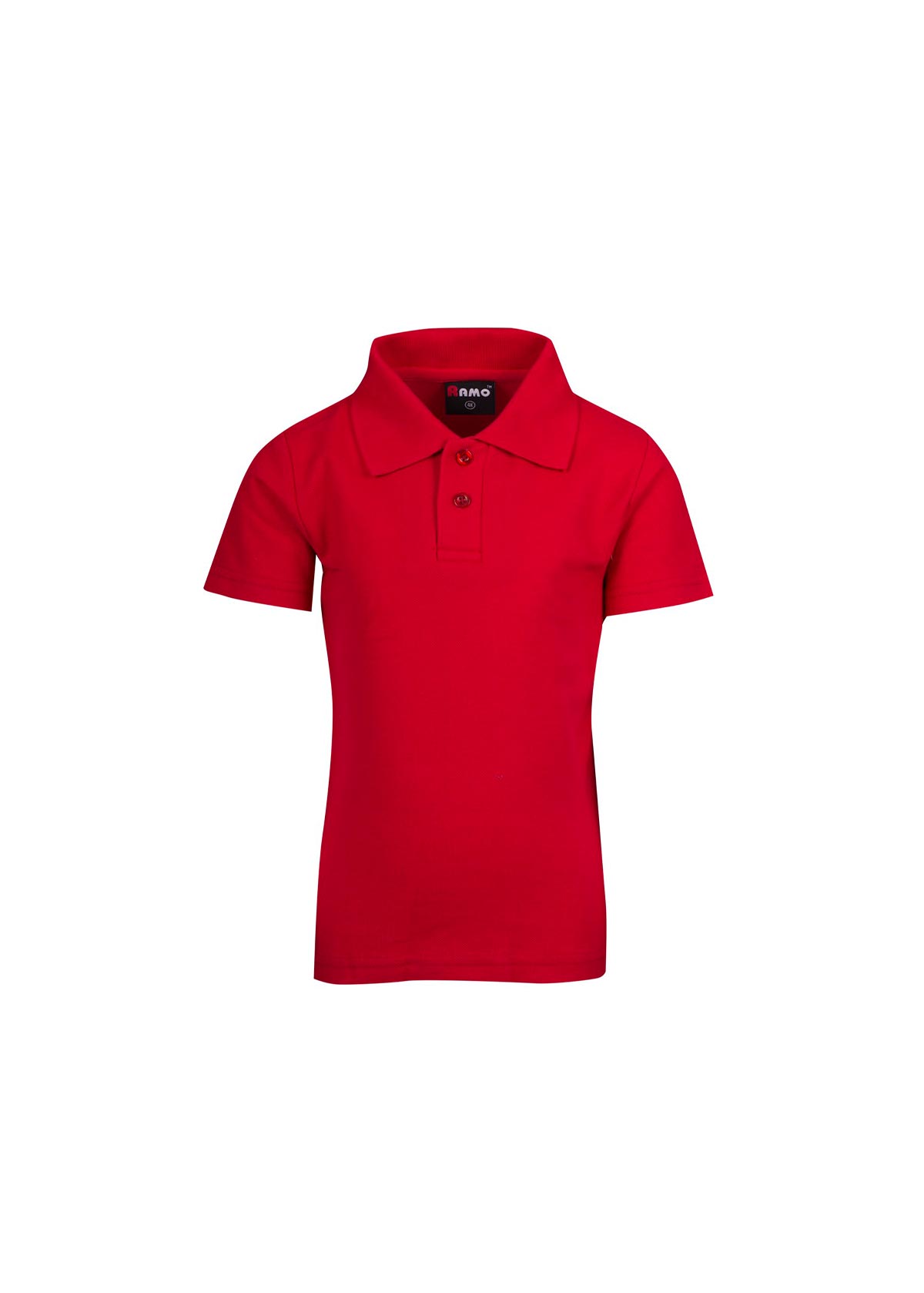 Kids Regular Red Polo 