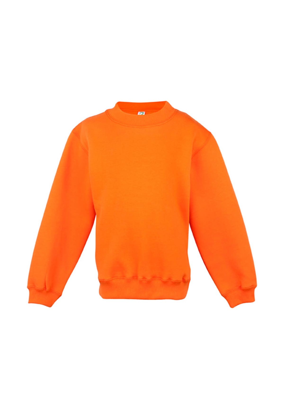 Kids Fleece Orange Sweatshirt