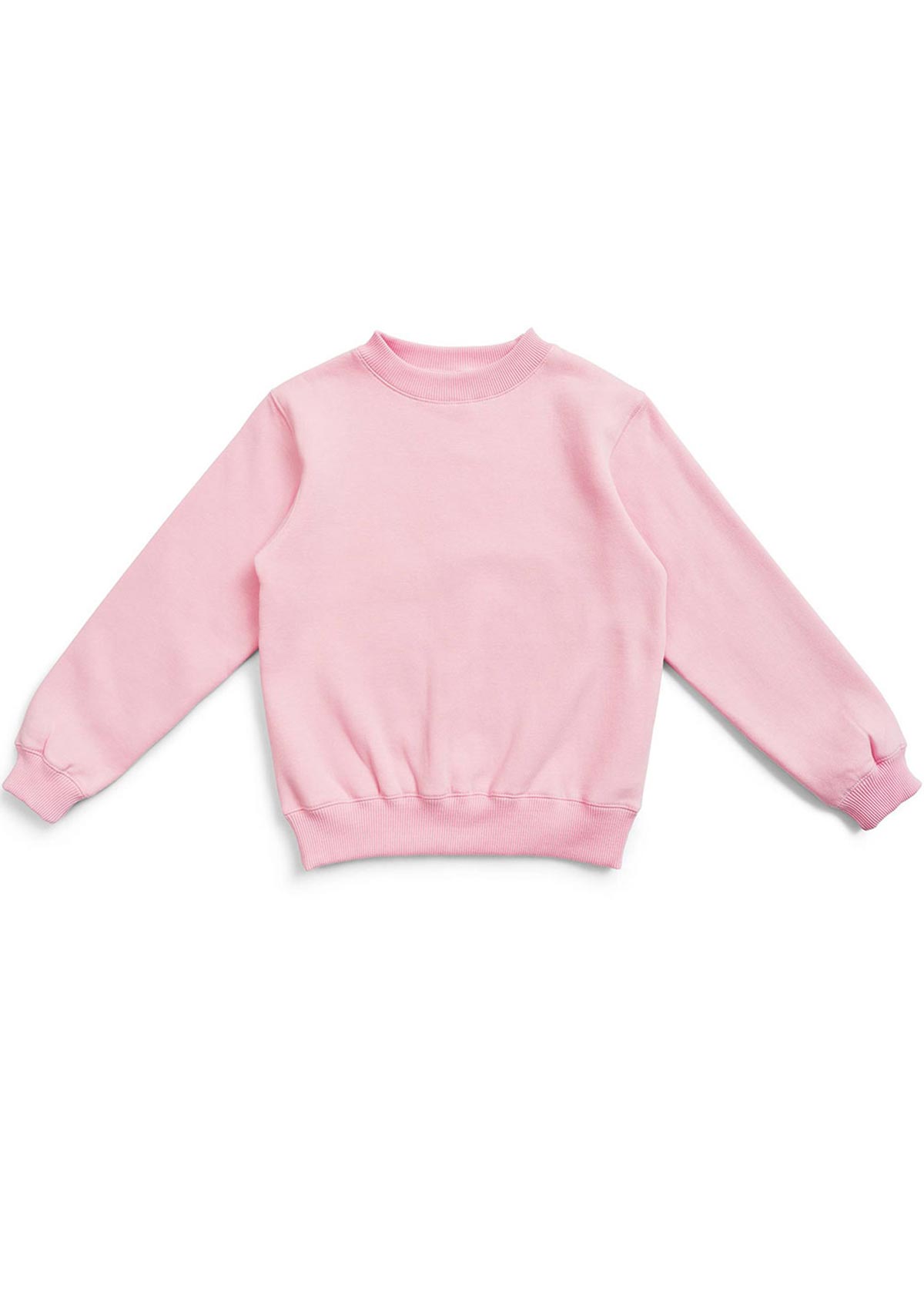 Kids Fleece Pink Sweatshirt