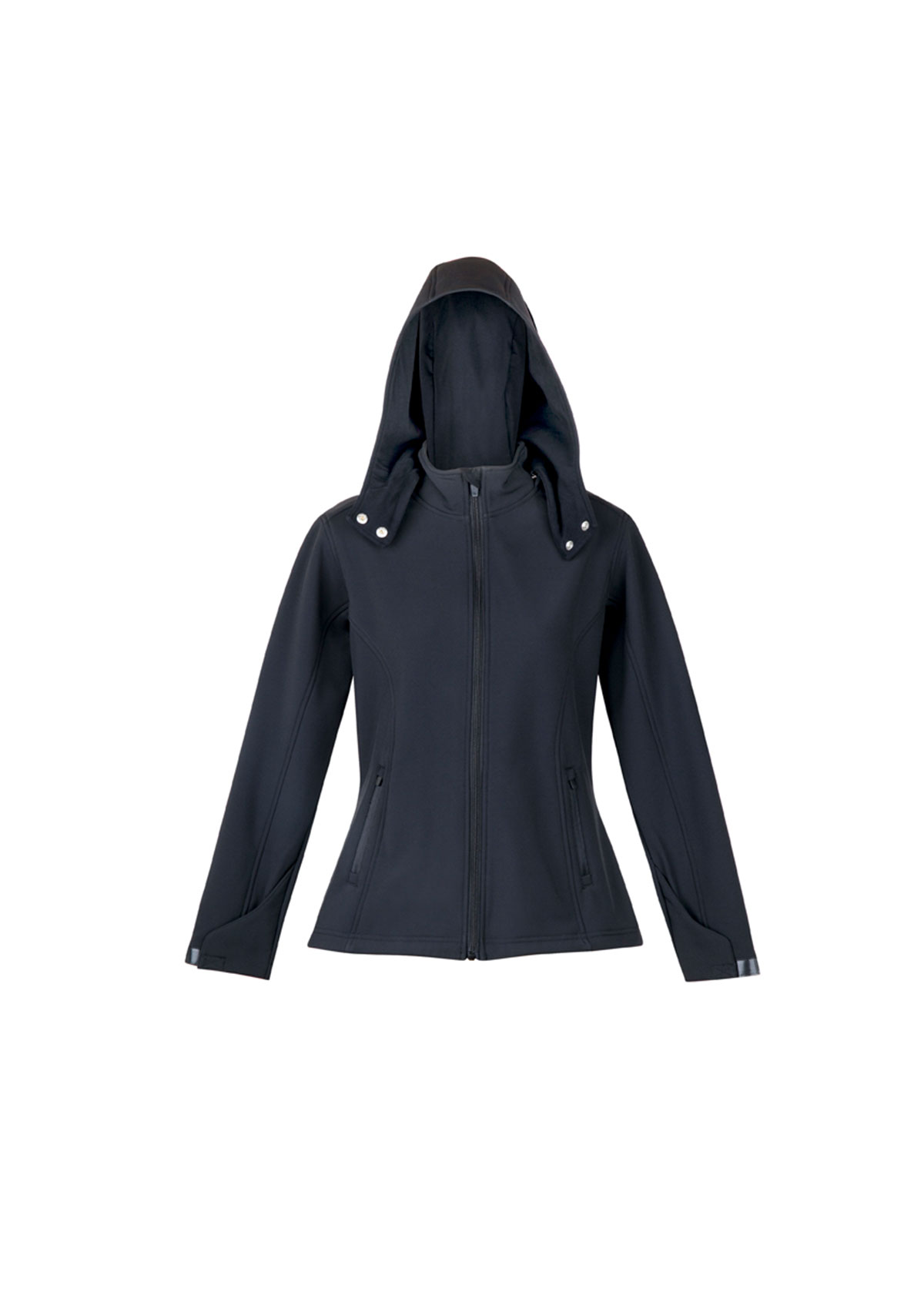 Womens Black Tempest Jacket and Hood 