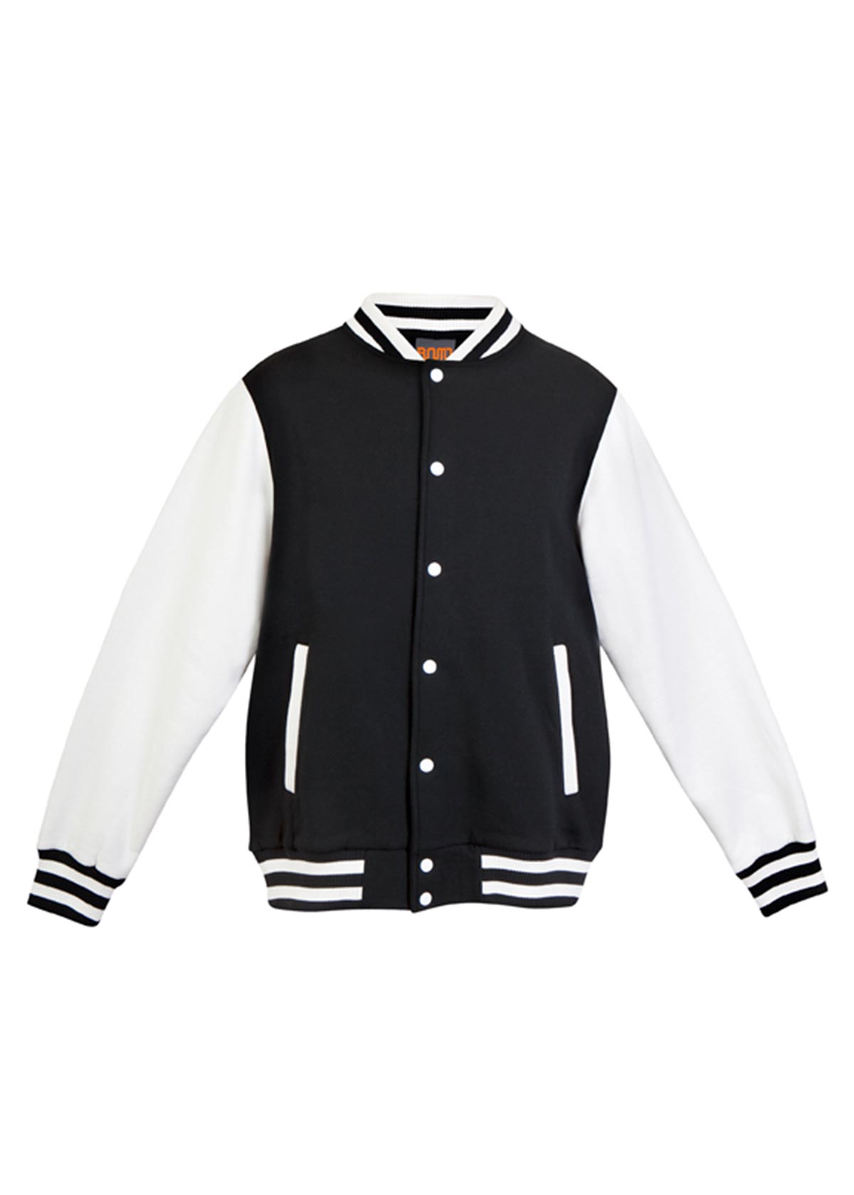 Mens Black Varsity Jacket