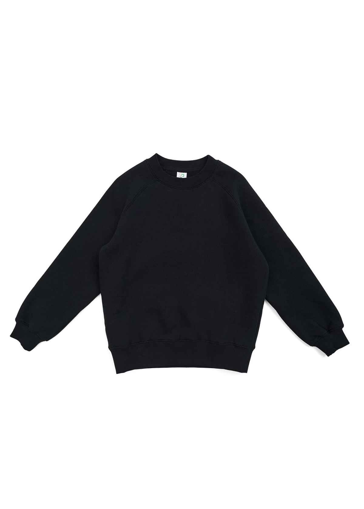 Kids Cotton Care Black Sweatshirt