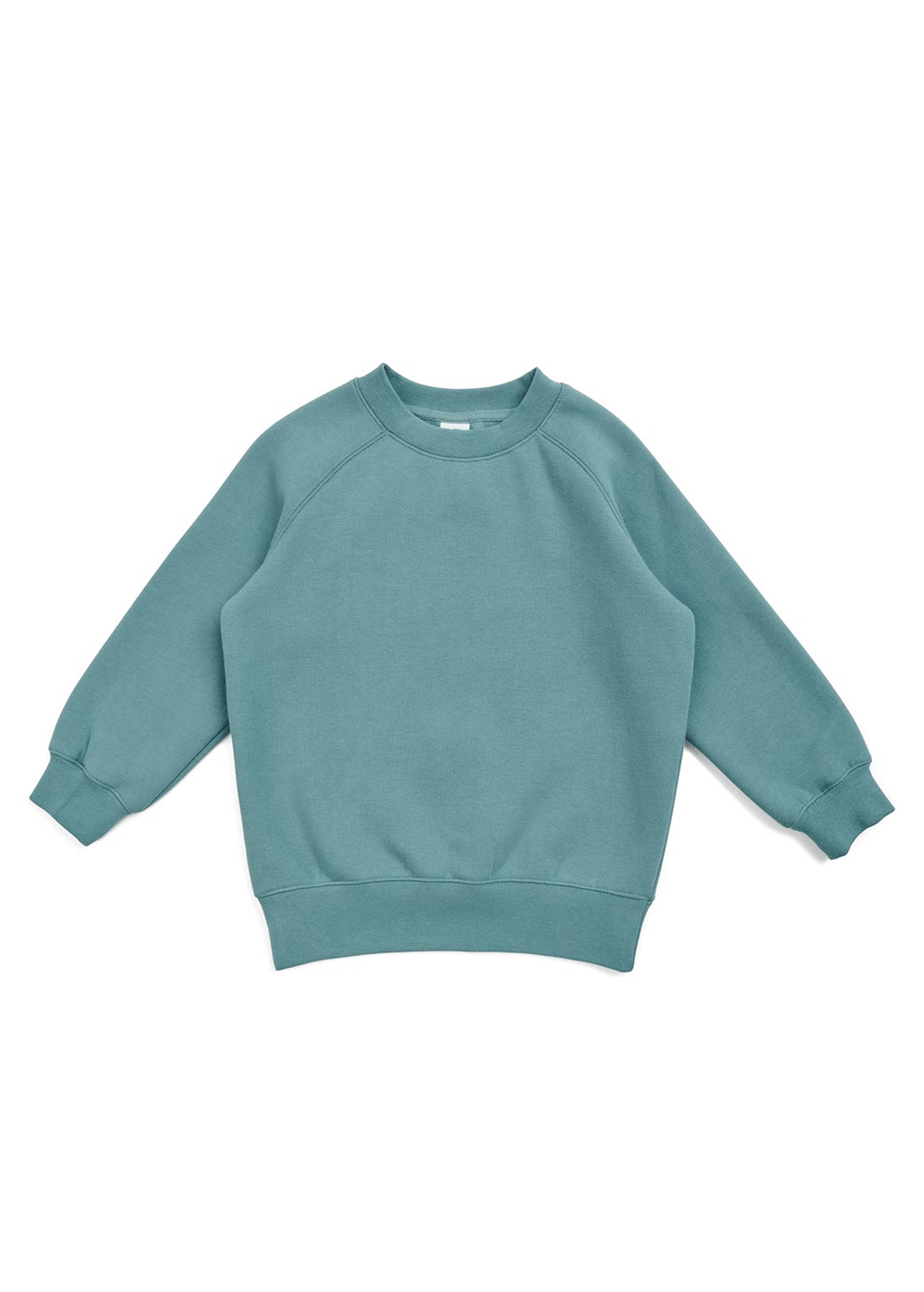 Kids Cotton Care Stale Green Sweatshirt